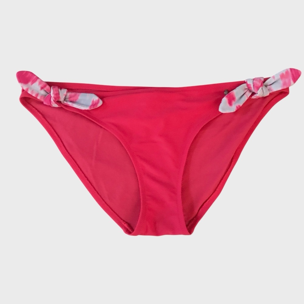 AMERICAN EAGLE Hot Pink Bikini Bottom *Tie Dye Accents*